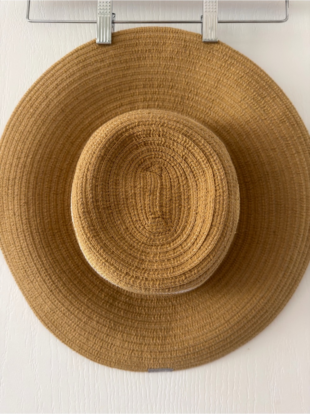Columbia Wide-Brim Sun Hat in Tan/Cream